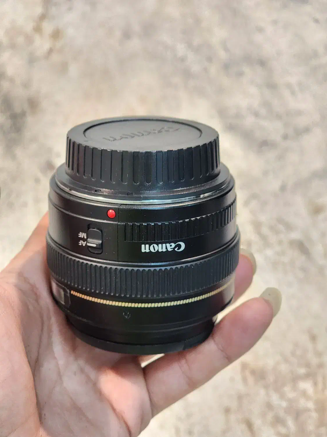 لنز کانن canon 50mm f1.4|دوربین عکاسی و فیلم‌برداری|لنجان, |دیوار