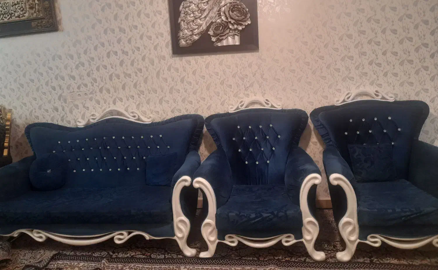 میزغذاخوری ۴نفره ومبل ۷نفره|میز و صندلی غذاخوری|اسدآباد, |دیوار