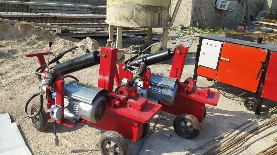 بالابر بتونیر قیچی میلگرد بر خاموت زن|ماشین‌آلات صنعتی|گرگان, |دیوار