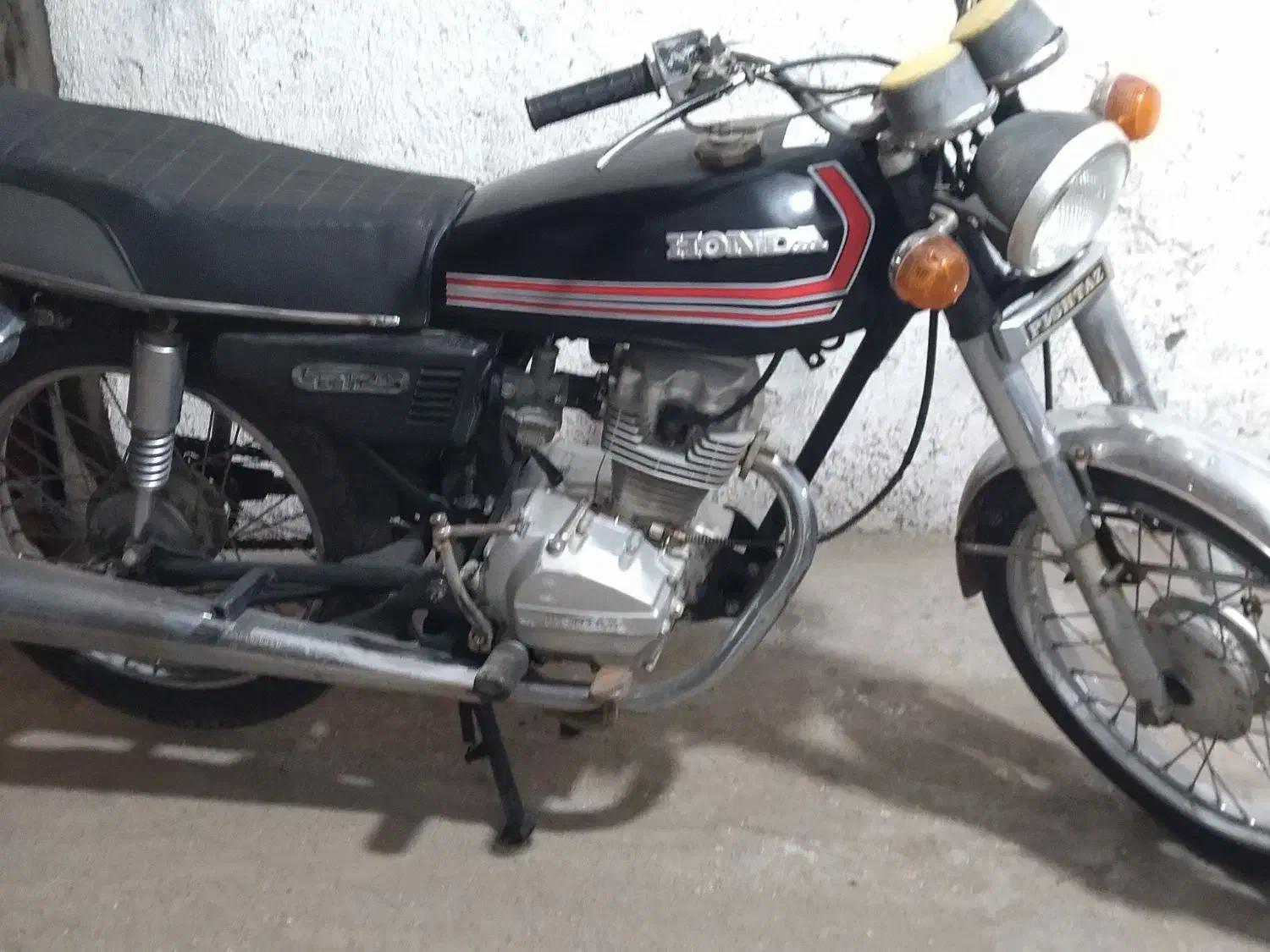 موتور هندا مزایده|موتورسیکلت|اسفرورین, |دیوار