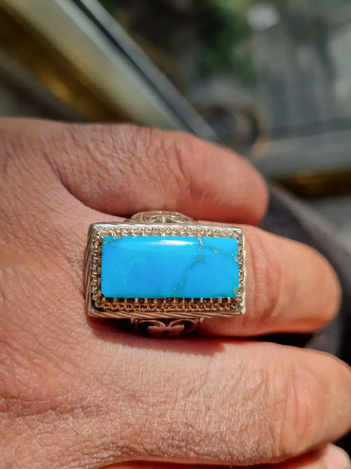 فیروزه آبی نیشابوری فاخر و بی همتا|جواهرات|تهران, سلسبیل شمالی|دیوار