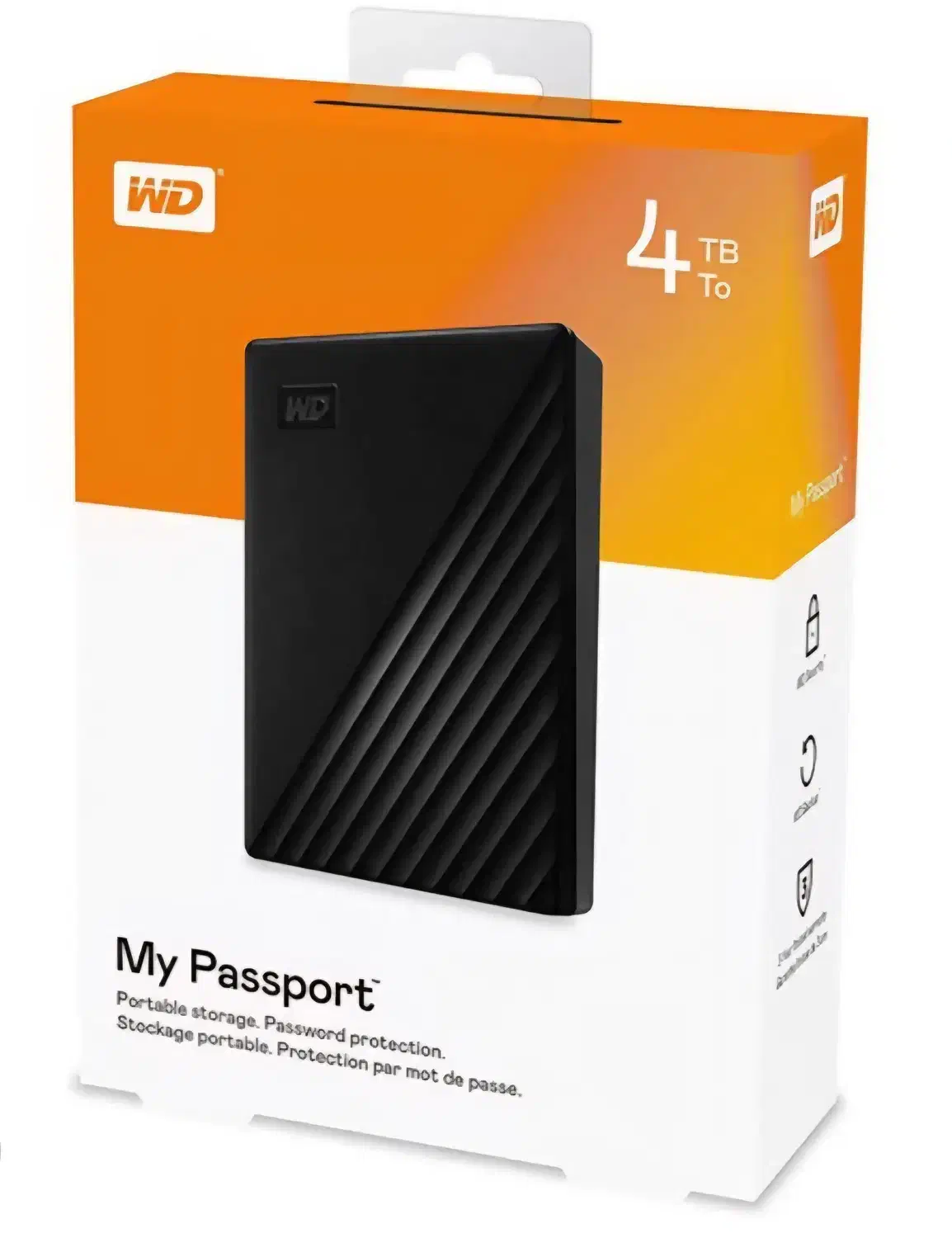هارد اکسترنال ۴ترا وسترن WD PASSPORT 4TB|قطعات و لوازم جانبی رایانه|تهران, باغ فیض|دیوار