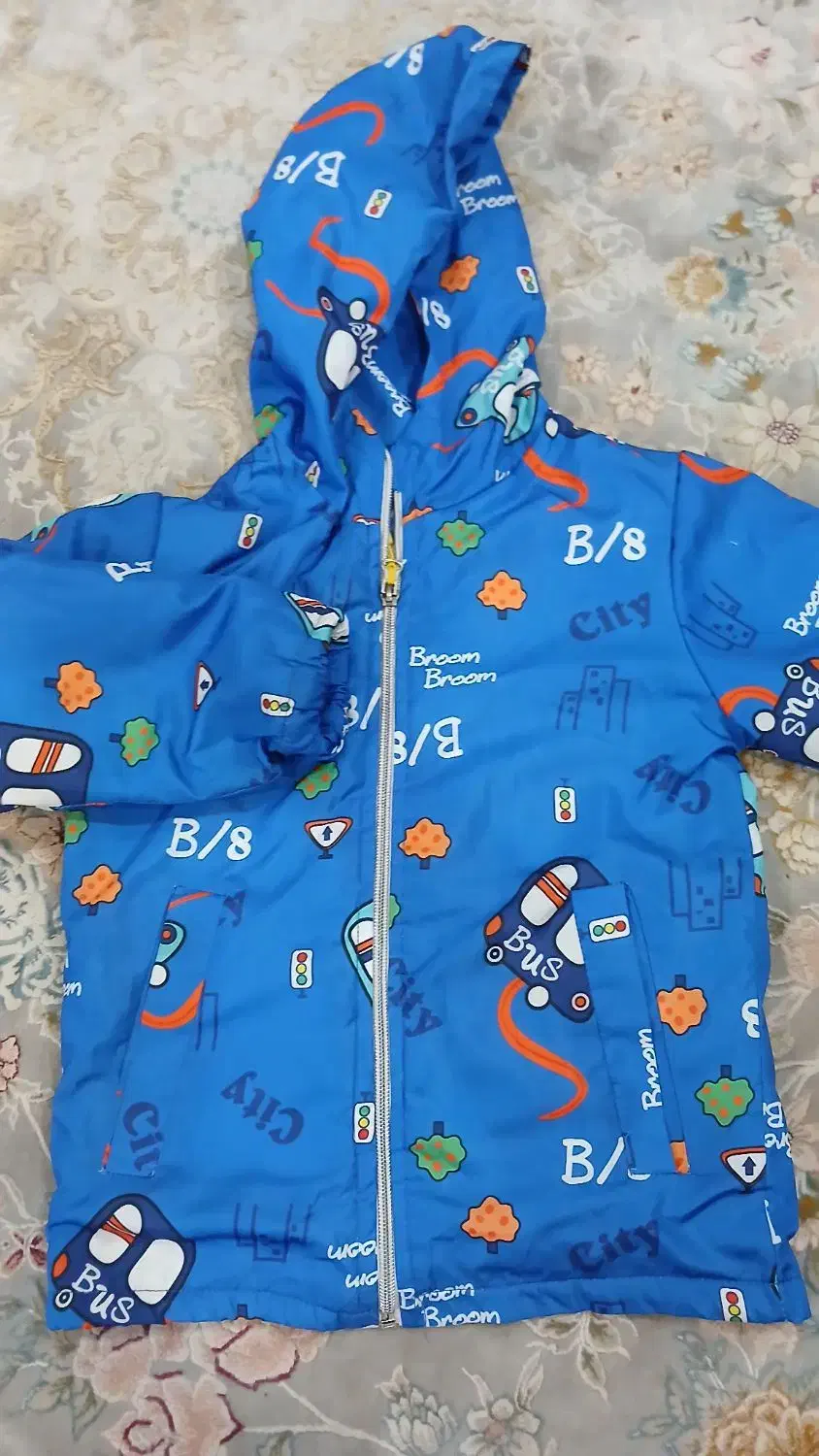 کاپشن داخل خز بچگانه|کفش و لباس بچه|تهران, دبستان|دیوار