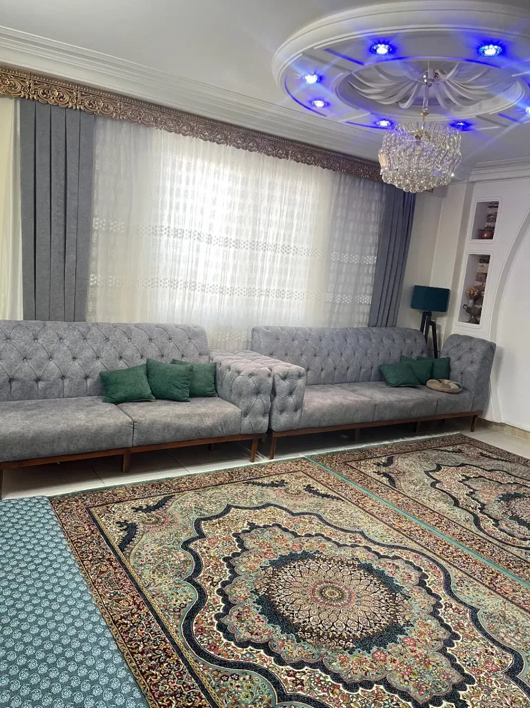 پرده ی پذیرایی|پرده، رانر، رومیزی|دامغان, |دیوار