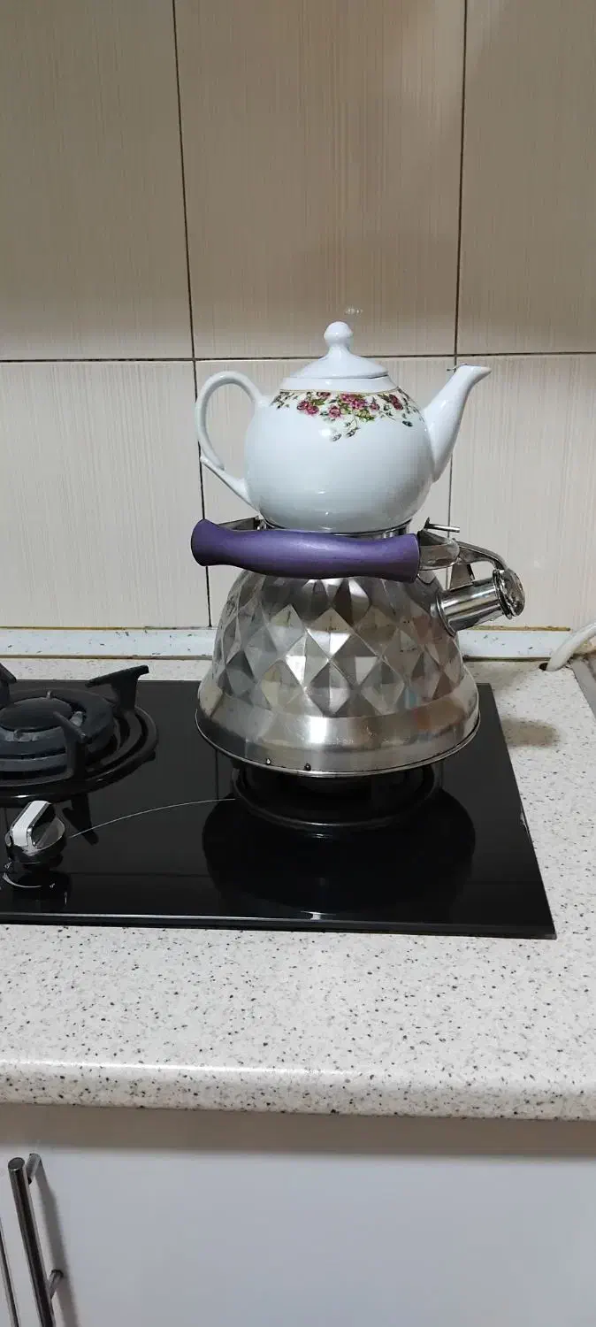 قوری و کتری استیل|قوری، کتری، قهوه‌ساز دستی|رشت, کوی مهر|دیوار