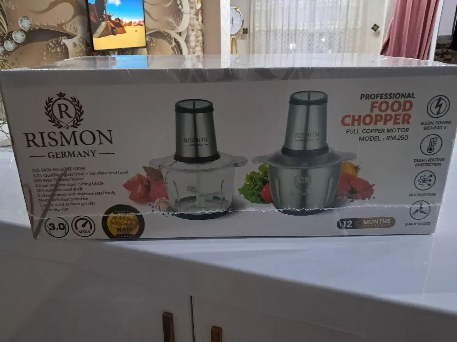 خوردکن نو آکبند ارسالم داریم|خردکن، آسیاب، غذاساز|بومهن, |دیوار