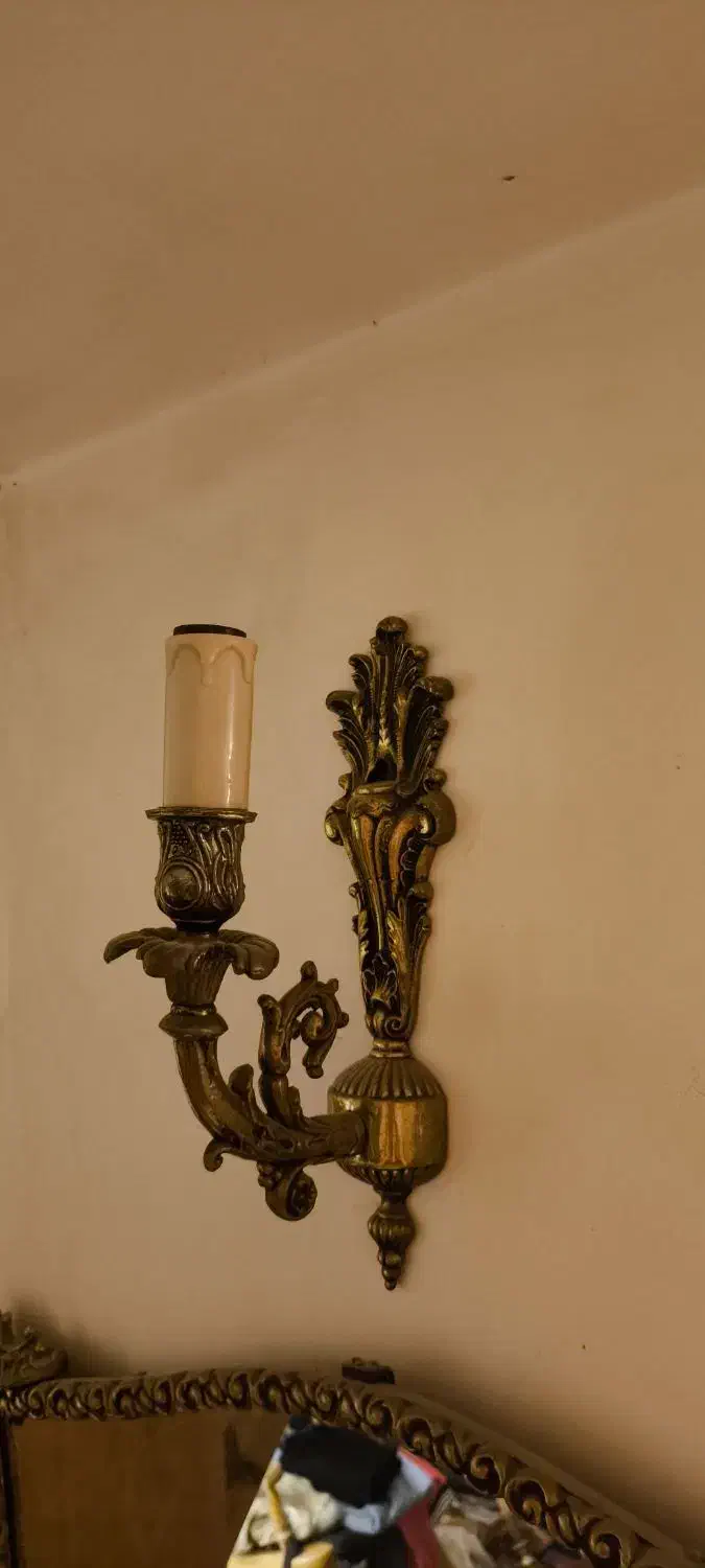 دیوار کوب های برنز|لوستر و چراغ آویز|تبریز, |دیوار