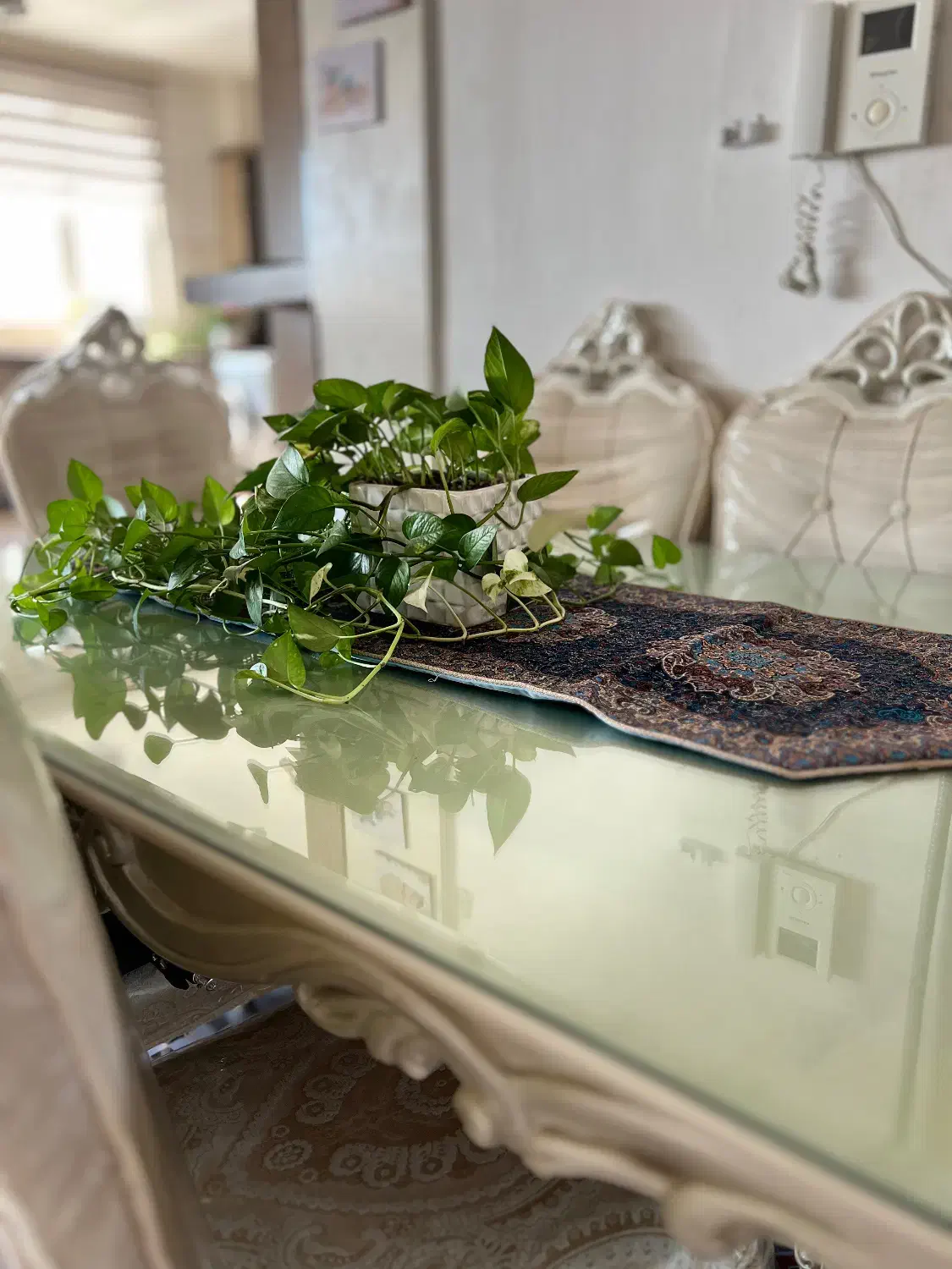 نهارخوری 6نفره|میز و صندلی غذاخوری|آشخانه, |دیوار