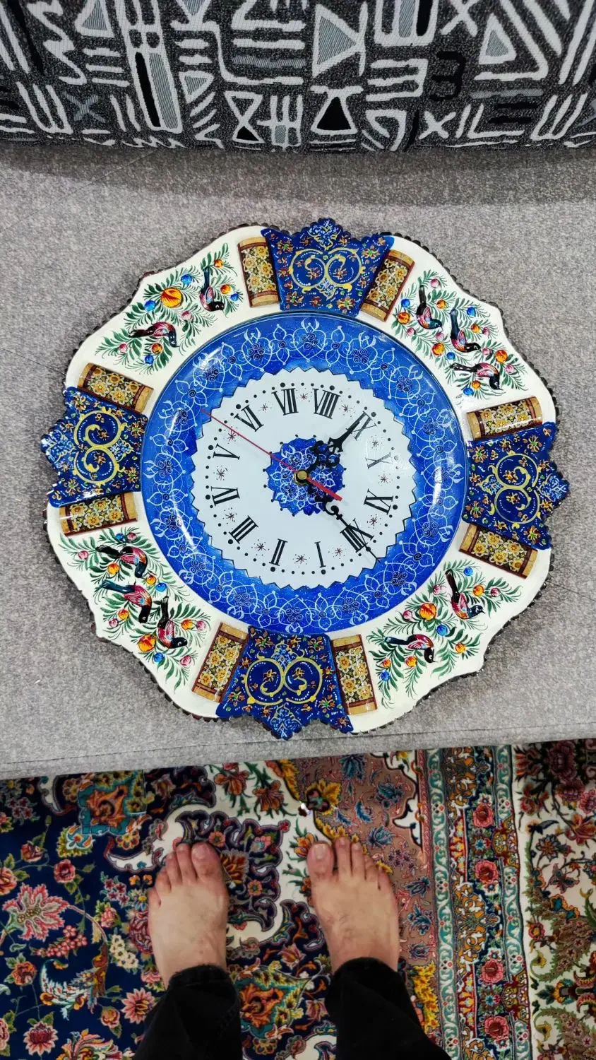 ساعت خاتم کاری|ساعت دیواری و تزئینی|تهران, مجیدآباد|دیوار