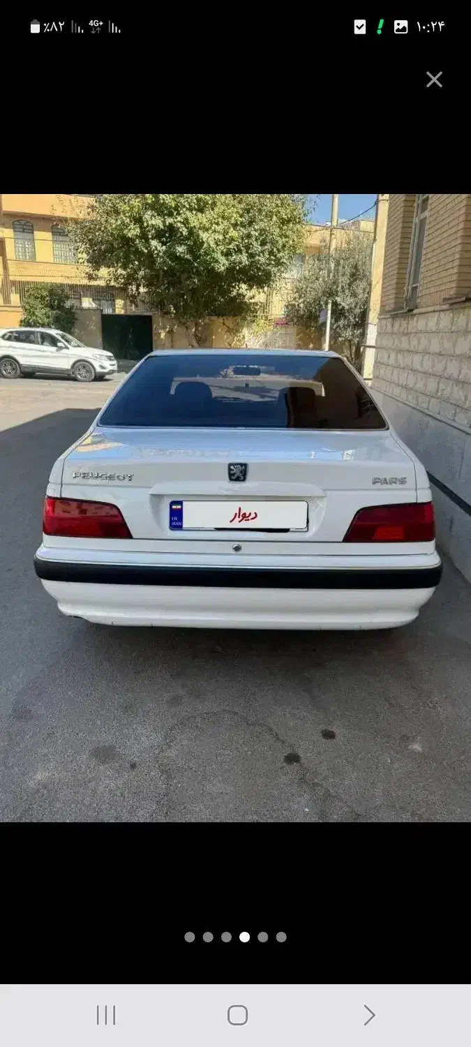 پارس ۱۴۰۰تیوفایوسیمی|خودرو سواری و وانت|شیراز, شهرک مطهری|دیوار