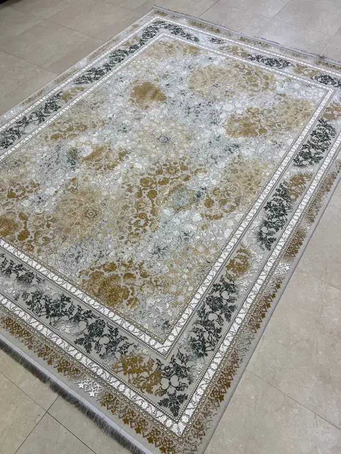 فرش سی رنگ ابریشم نما۹متری/۱۲متری کد ۴۳۴۳|فرش|شیراز, لاله|دیوار