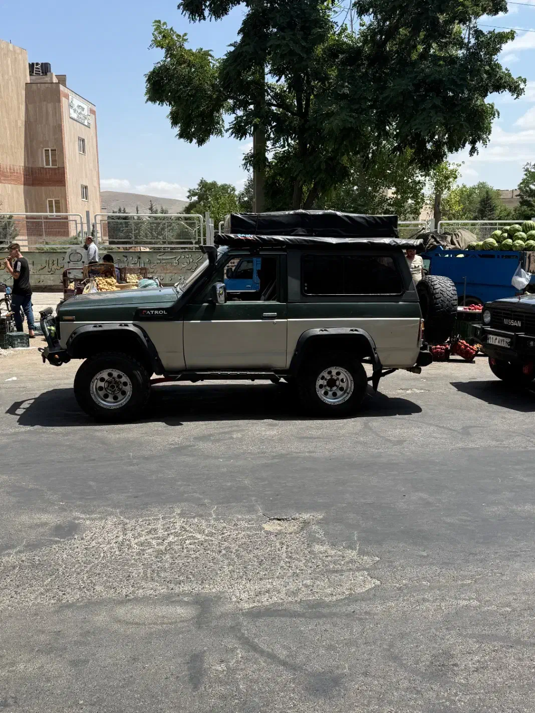 پاترول دو در ۷۶ چهار سیلندر فنر لول|خودرو سواری و وانت|اسکو, |دیوار