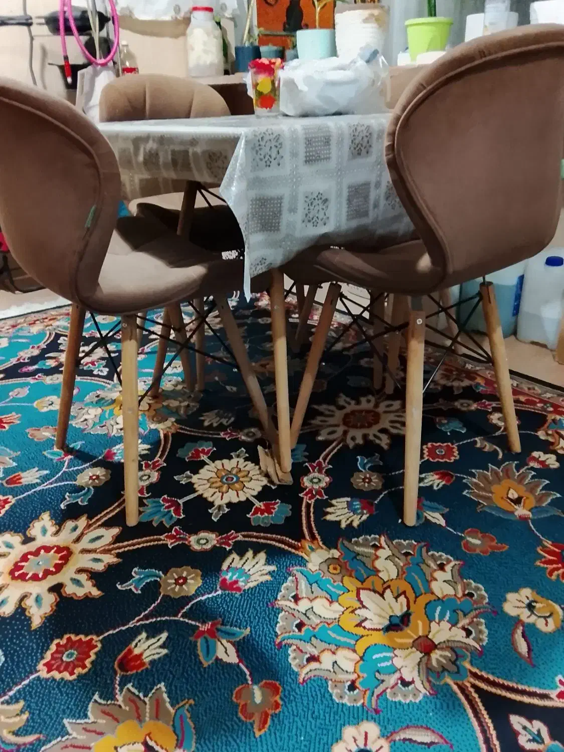 میز نهار خوری|میز و صندلی غذاخوری|گناباد, |دیوار