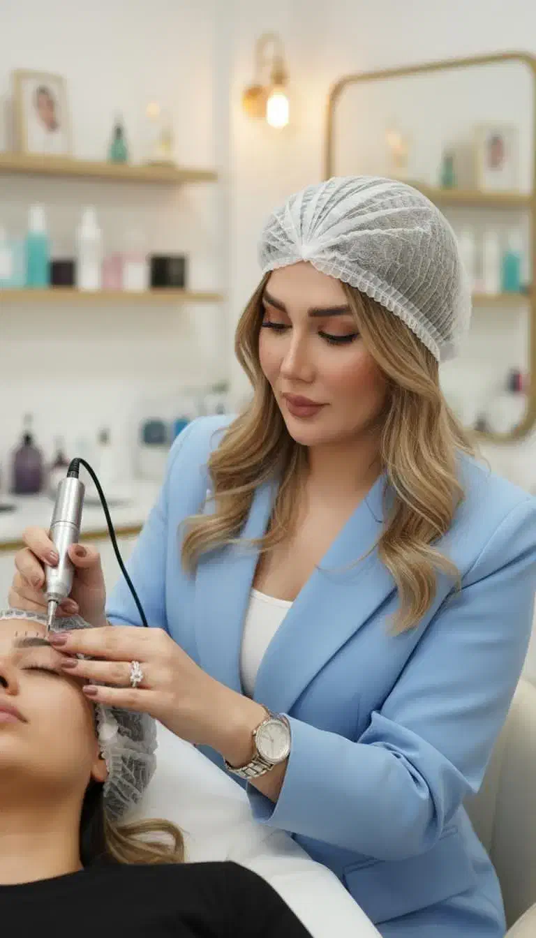 فیبروز ابرو فقط 1 میلیون 600|خدمات آرایشگری و زیبایی|کرج, اتحاد|دیوار