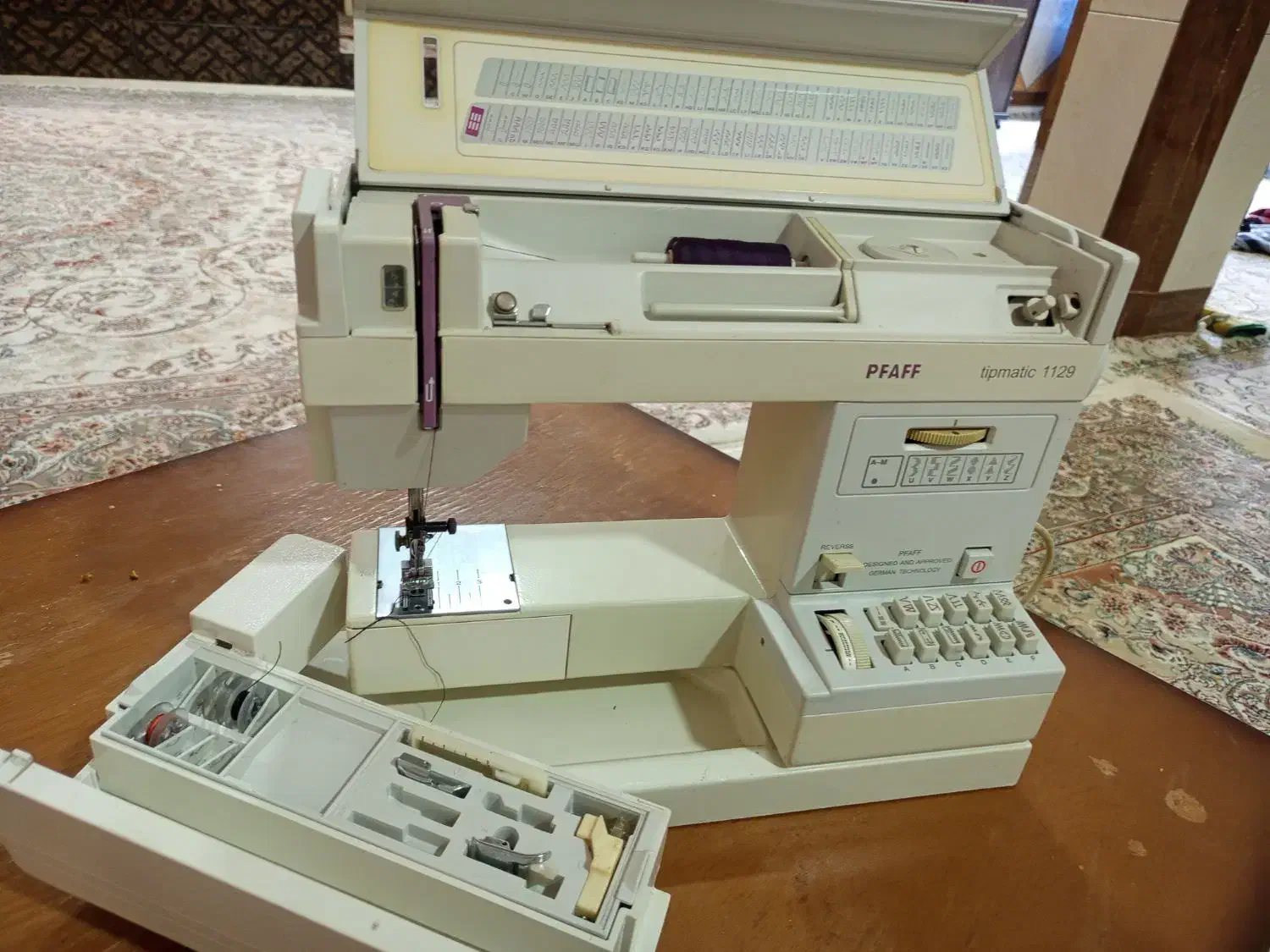 چرخ خیاطی فاف 1129|چرخ خیاطی و ریسندگی|بندر ماهشهر, |دیوار