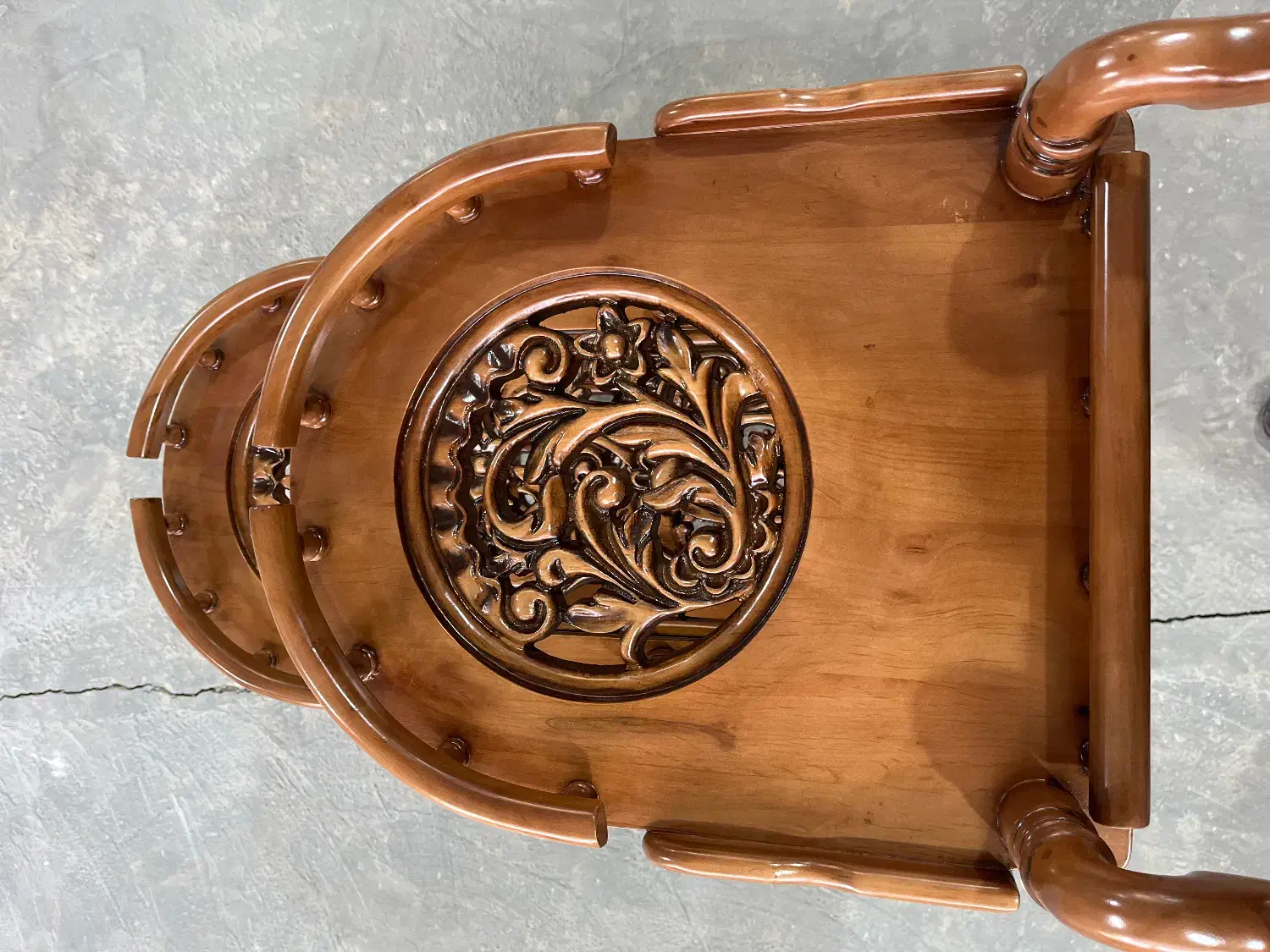 میز بار چرخ ارابه ای سه طبقه|بوفه، ویترین، کنسول|باغستان, |دیوار