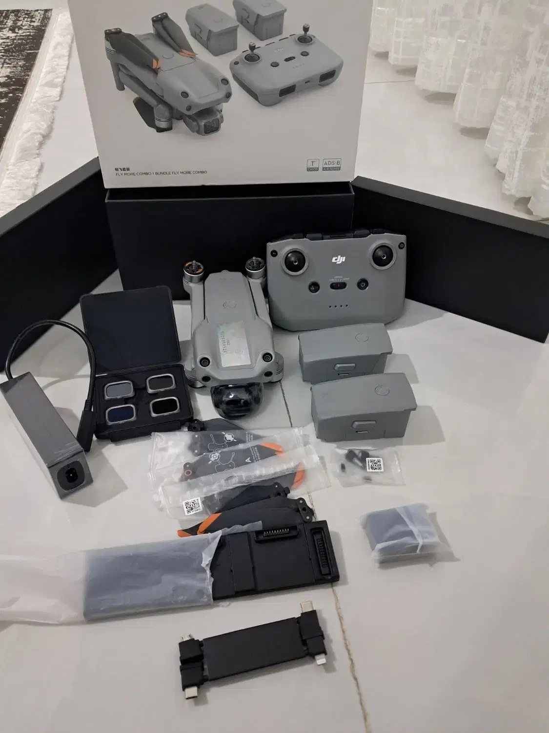 هلیشات مویک ایر 2s  دارای پلاک|دوربین عکاسی و فیلم‌برداری|ملایر, |دیوار