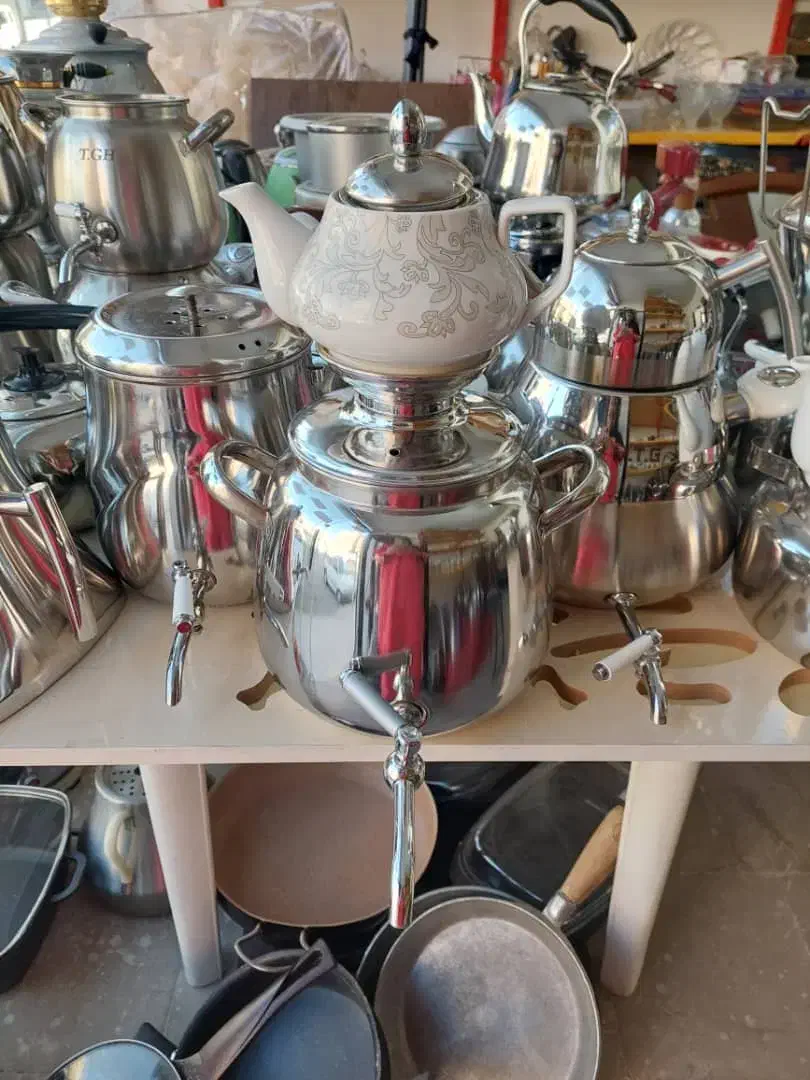 قابلمه چدن کرکماز کتری شیردار کرکماز کتری پلان|قوری، کتری، قهوهساز دستی|قیامدشت - خاورشهر, |دیوار