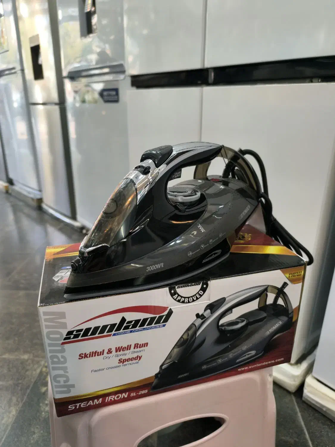 اتو بخار سانلند 3000وات پرقدرت ضمانت دار و ارسال|اتو و لوازم اتو|مشهد, طلاب|دیوار