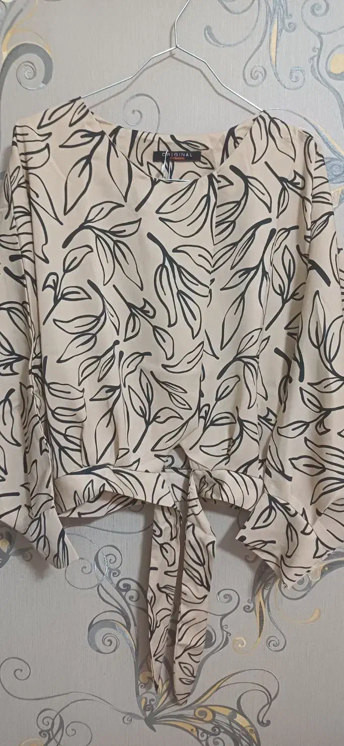 شومیز کراپ جلو گره|لباس|تربتحیدریه, کاشانی|دیوار