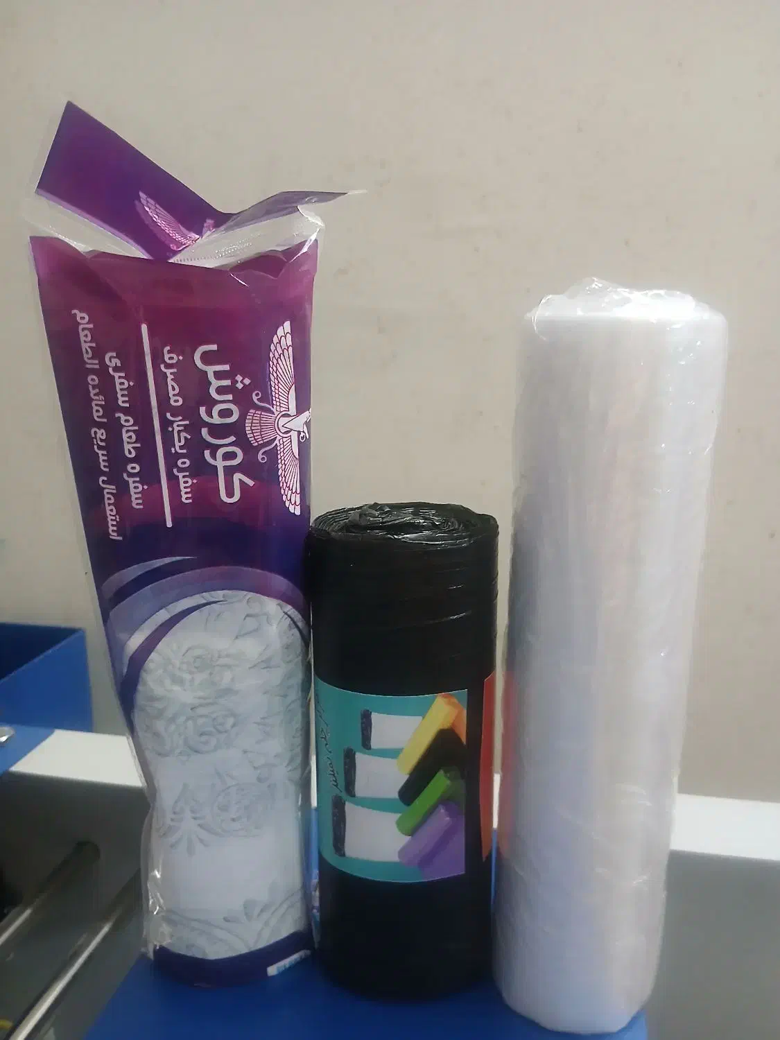 کیسه فریزر کیسه زباله وسفره یکبارمصرف|ظروف نگهدارنده، پلاستیکی، یکبارمصرف|پاکدشت, پاکدشت (مامازند)|دیوار