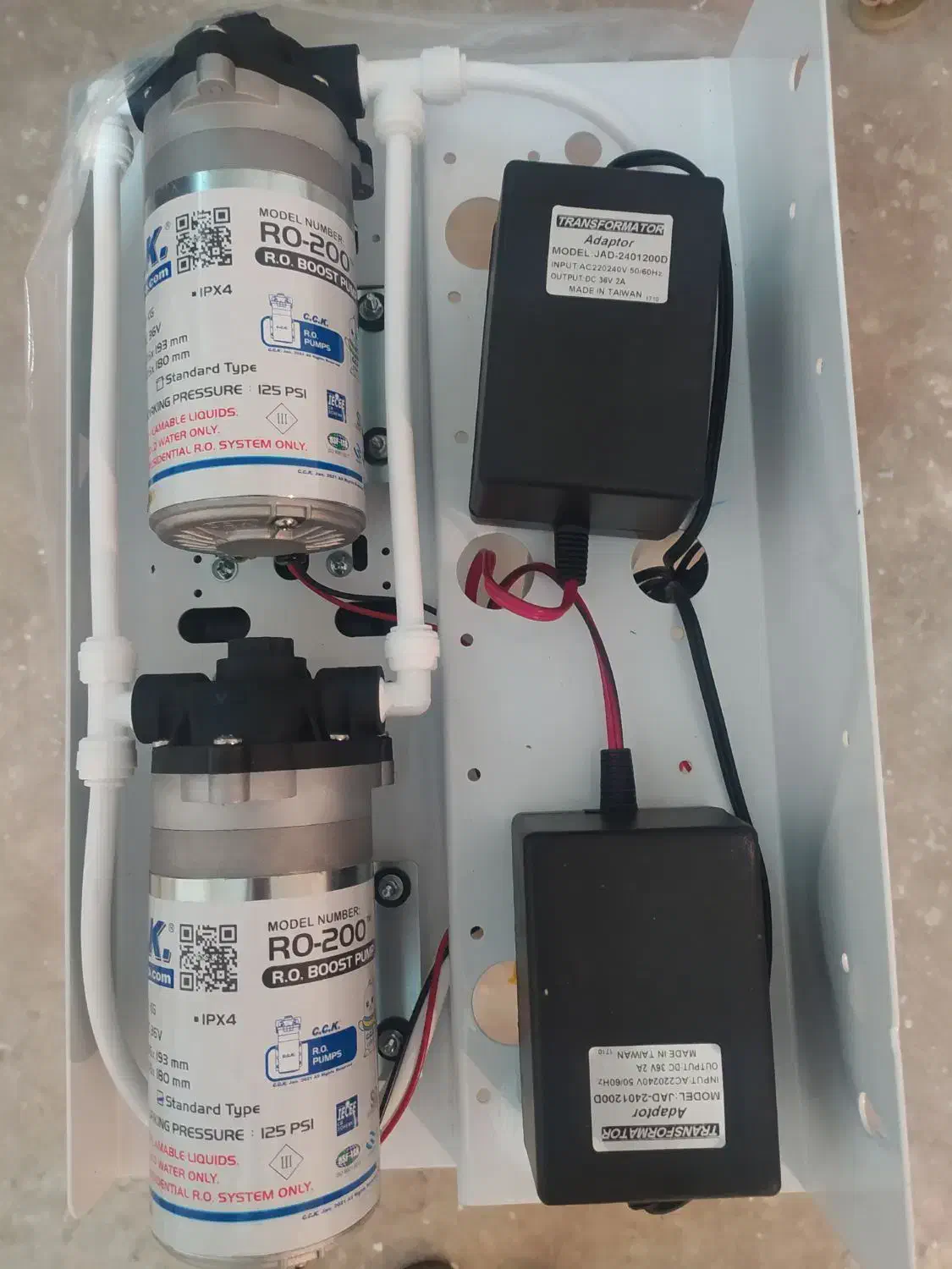 دستگاه تصفیه آب نیمه صنعتی ژینود|آب‌سردکن و تصفیه آب|خرمدره, |دیوار