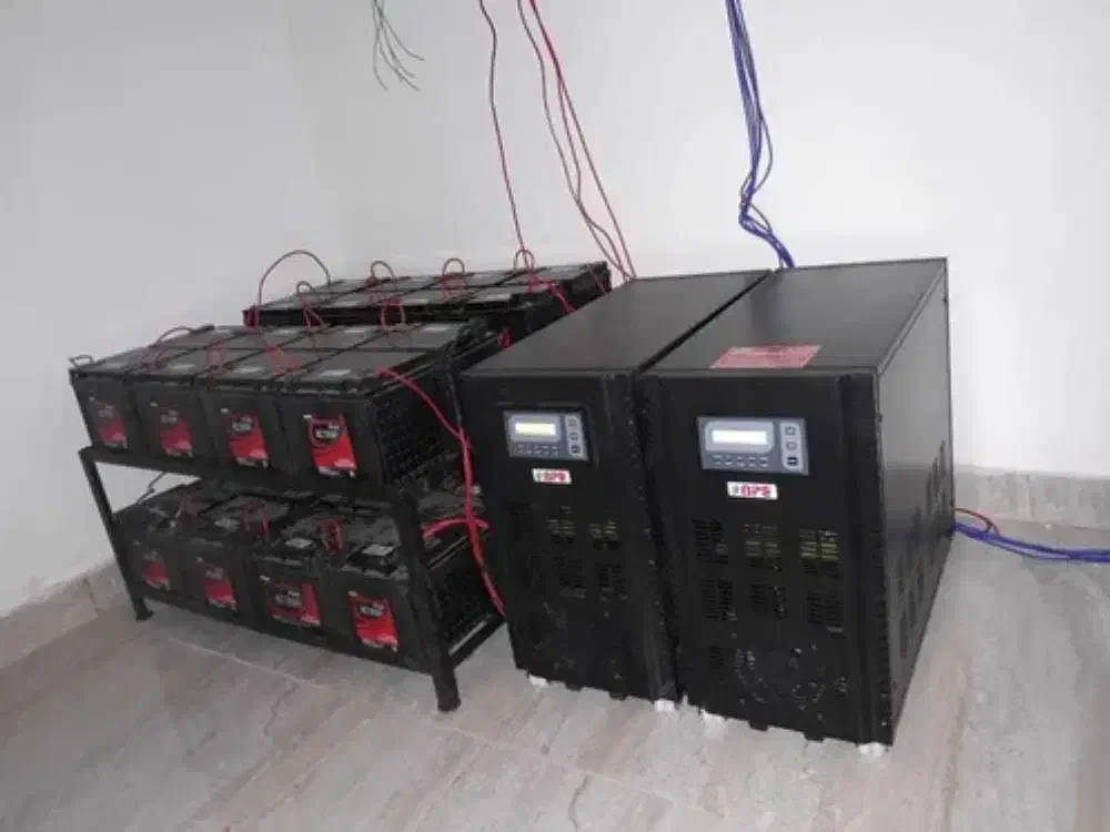 دستگاه یو پی اس توان بالا جایگزین موتور برق|ماشین‌آلات صنعتی|رشت, معلم|دیوار