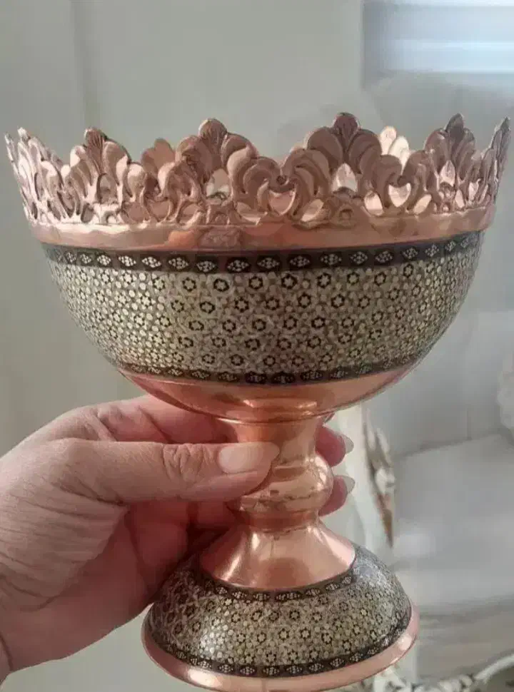 آجیل خوری مسی|ظروف سرو و پذیرایی|رباطکریم, رباطکریم|دیوار