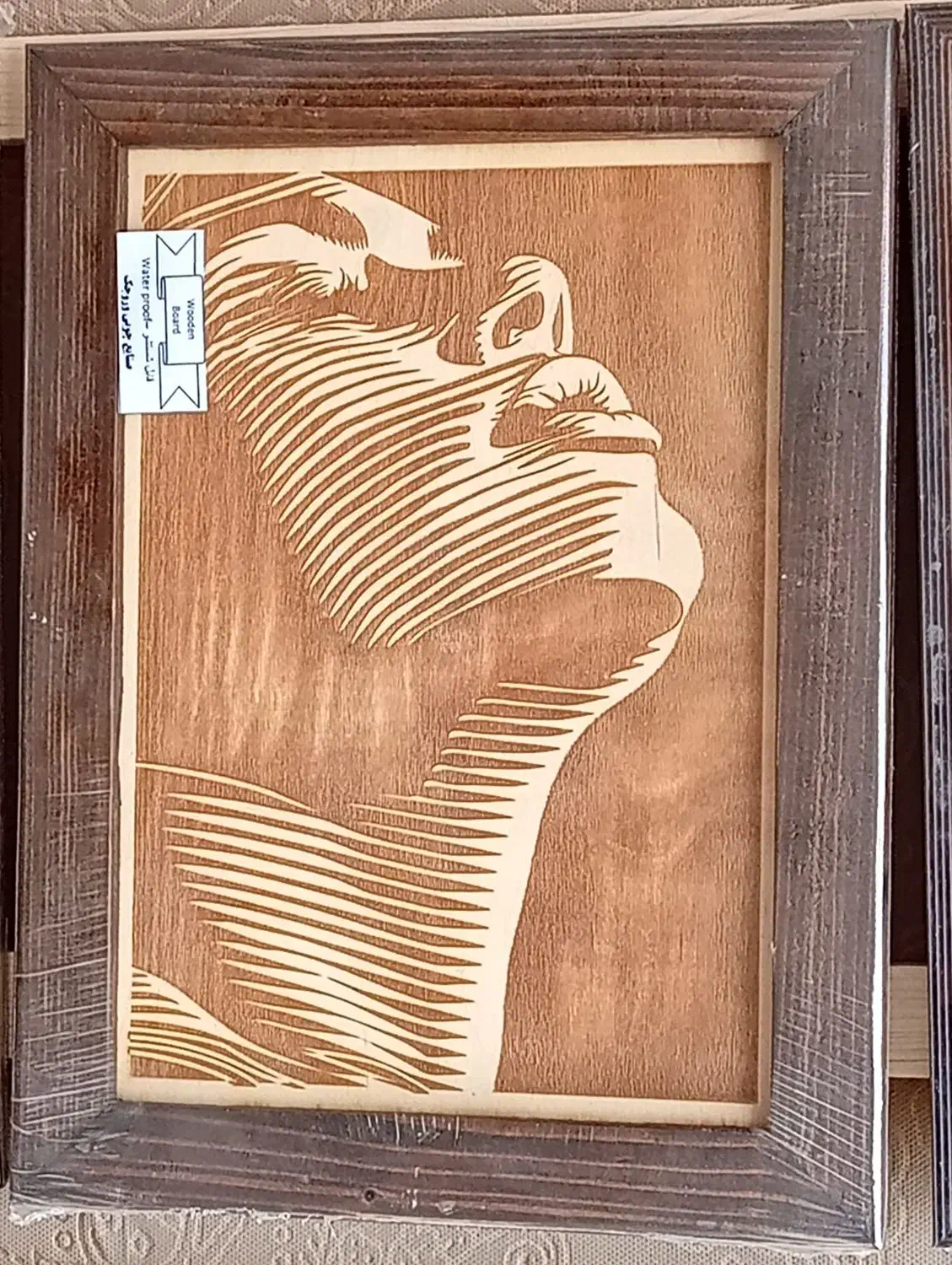 تابلو چوبی زد اب|تابلو، نقاشی، عکس|مشهد, شیرحصار|دیوار