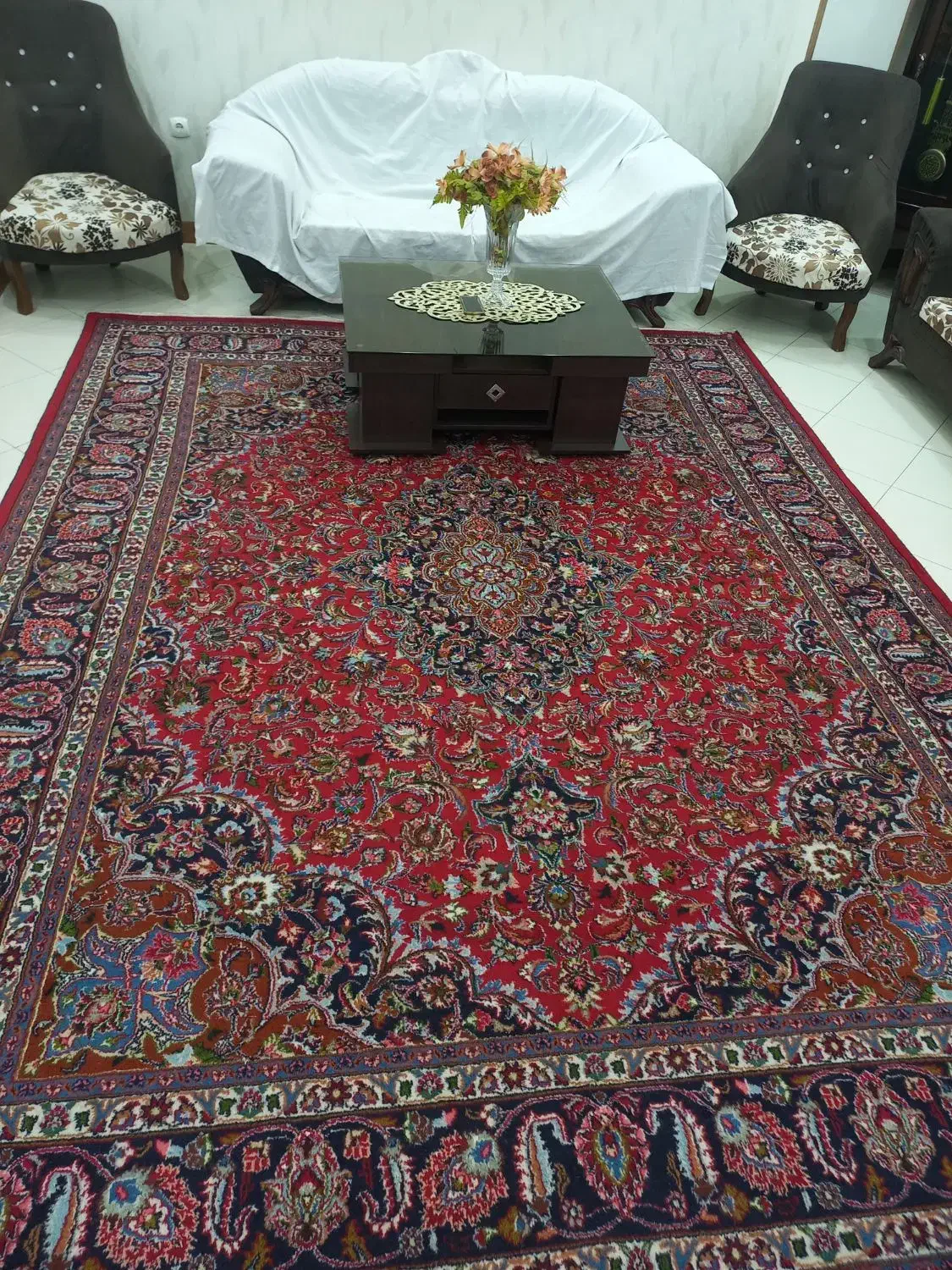 فرش دست بافت|فرش|محمدیه-قزوین, |دیوار