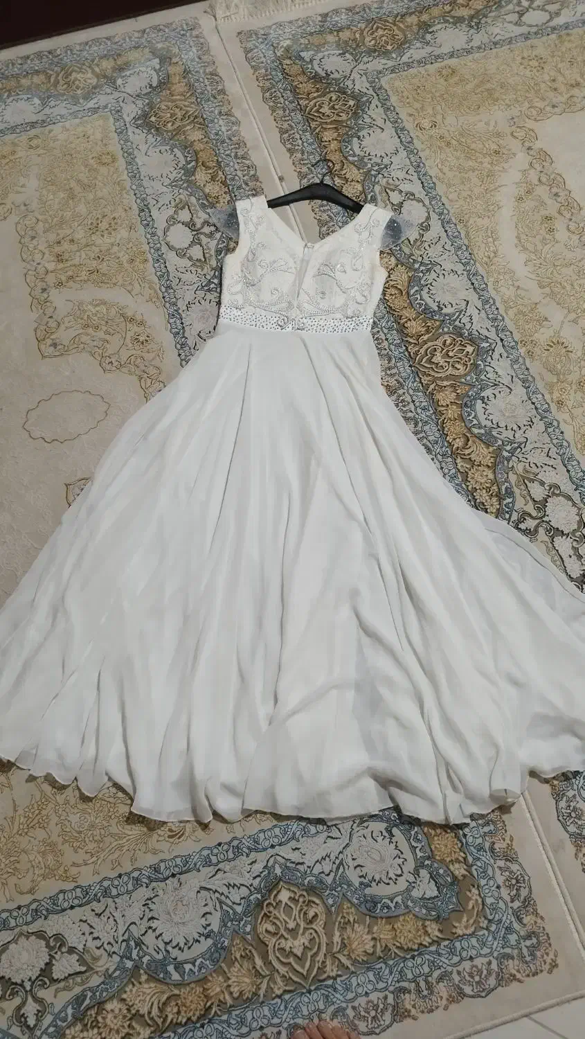 لباس مجلسی سفید در حسن آباد فشافویه|لباس|فشاپویه, |دیوار