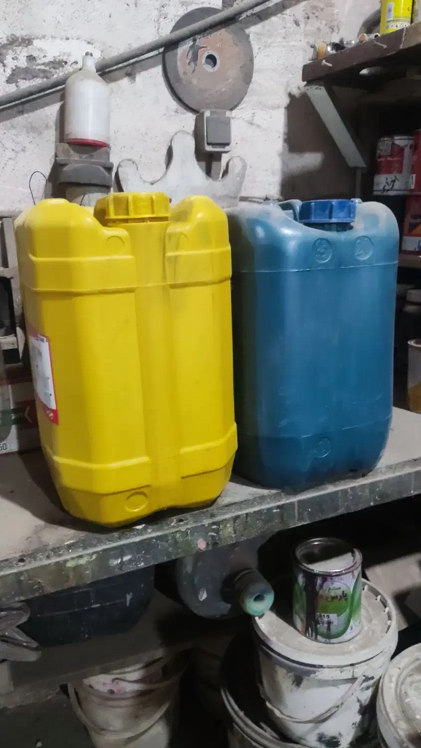 20 لیتری رنگی|ظروف نگهدارنده، پلاستیکی، یک‌بارمصرف|مشهد, بهار|دیوار