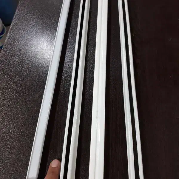 دو لنگه پرده نو چوب پرده اهنی 6عدد|پرده، رانر، رومیزی|پرند, فاز ۵|دیوار