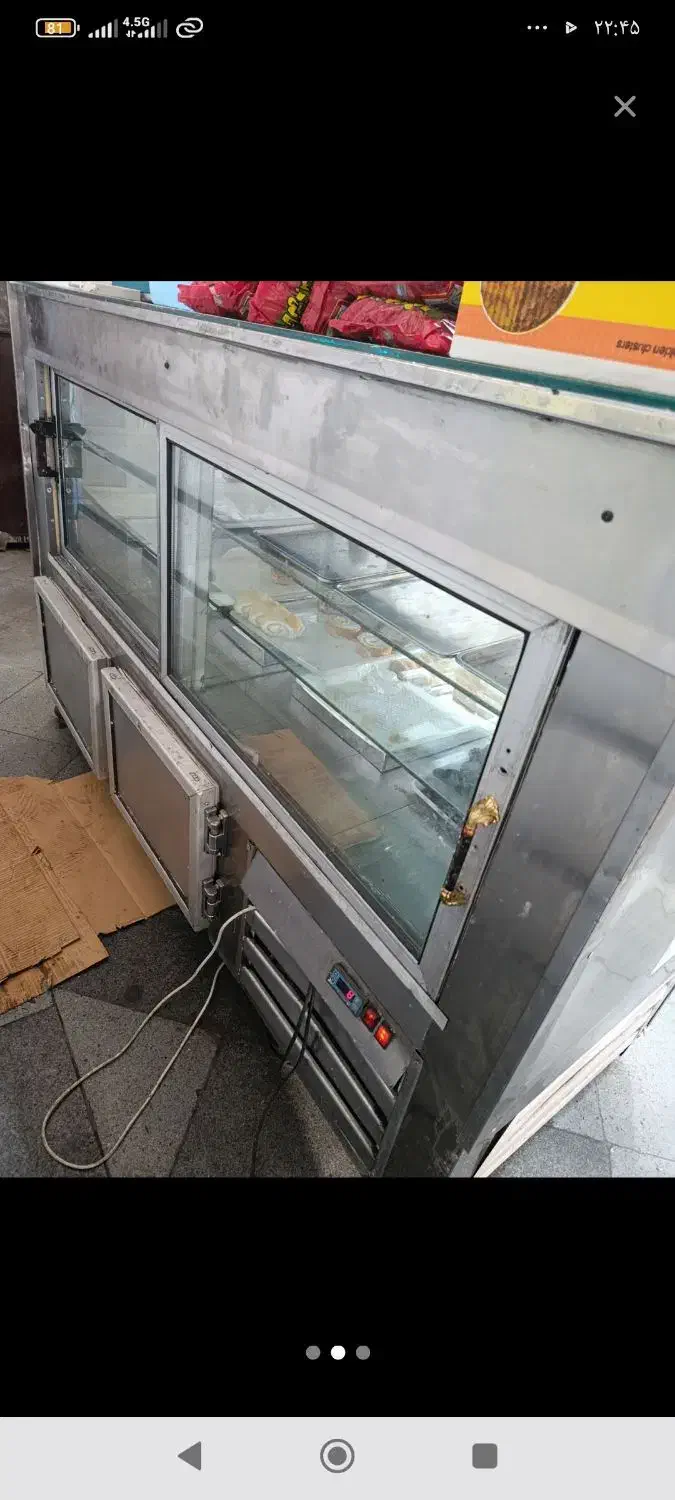 یخچال قنادی پروتیین ویترین ست وپیشخوان|فروشگاه و مغازه|صباشهر, |دیوار