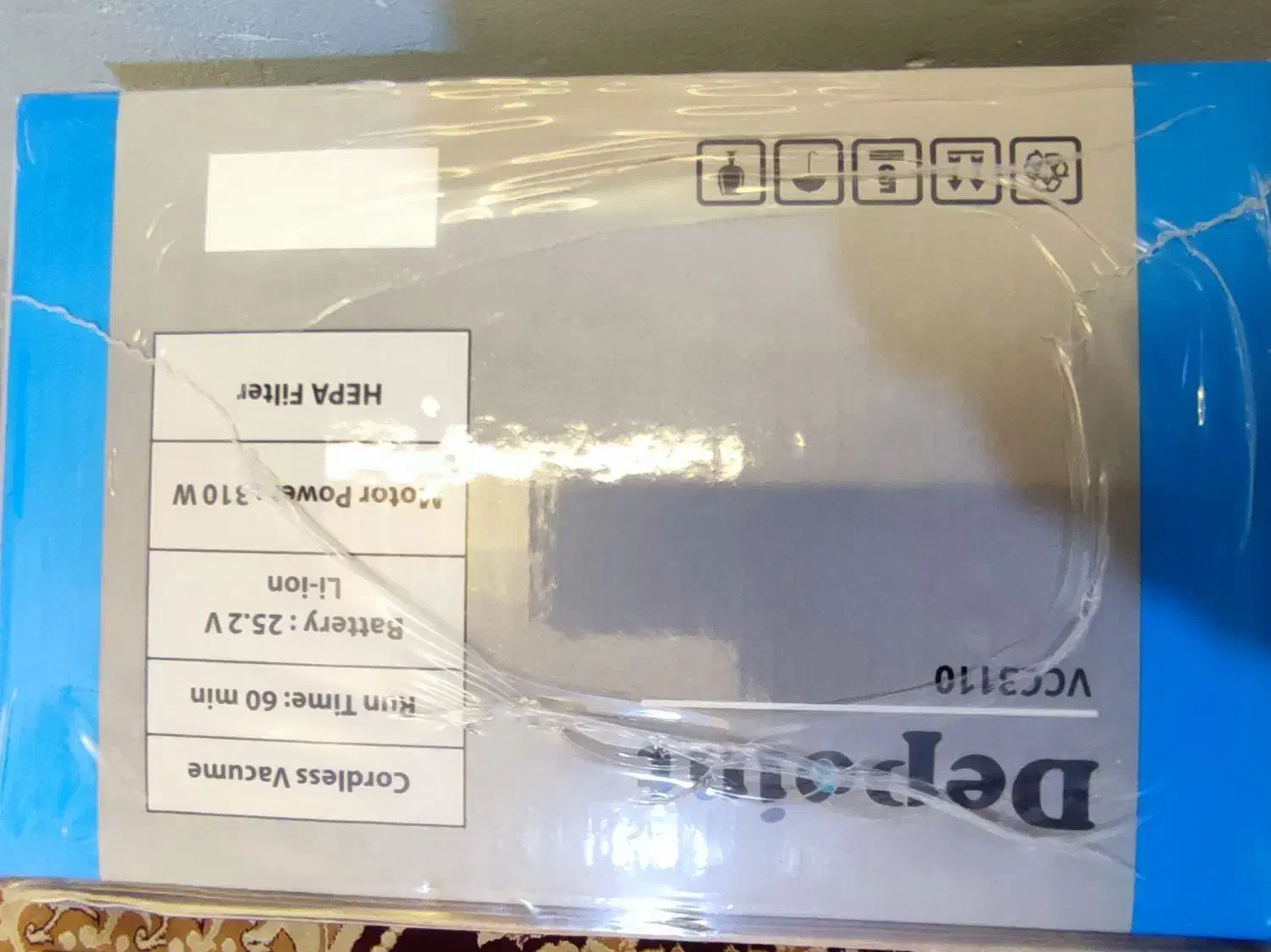 جارو شارژی برند Depoint مدل VCC3110 نو و سالم|جاروبرقی، جارو شارژی، بخارشو|تهران, صادقیه|دیوار