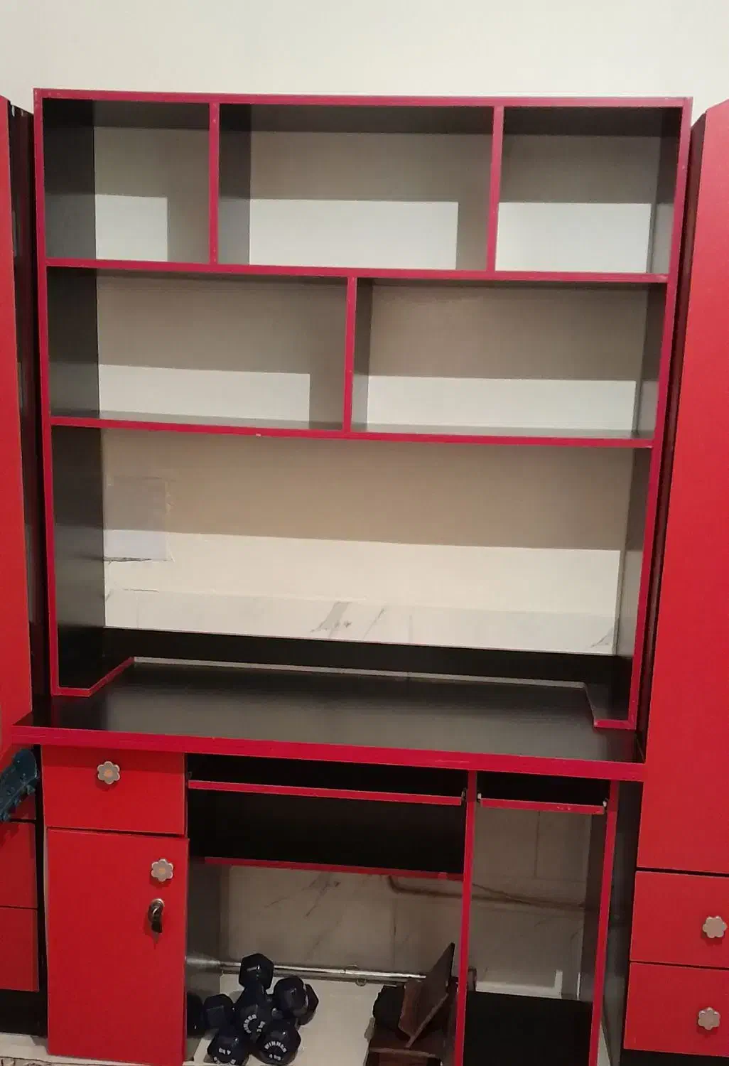 کمد و میز تحریر پسرانه|جاکفشی، کمد، دراور|گرمسار, |دیوار