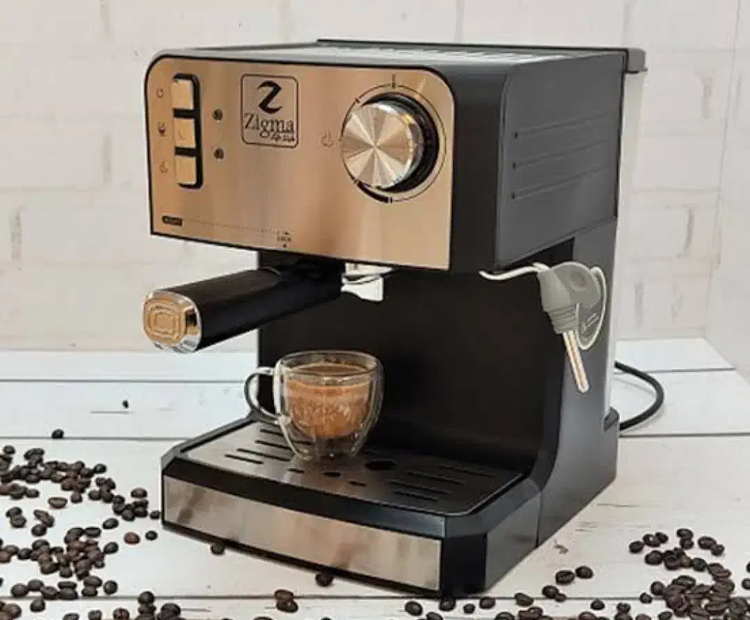قهوه ساز زیگما ۲۰بار .اسپرسو ساز زیگما|سماور، چای‌ساز، قهوه‌ساز|مبارکه, |دیوار