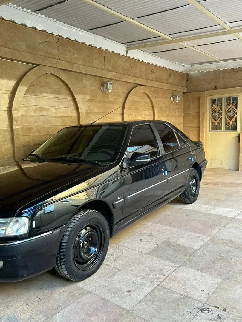 پژو پارس مشکی مدل 1400گلگیر جدید|خودرو سواری و وانت|زاهدان, |دیوار