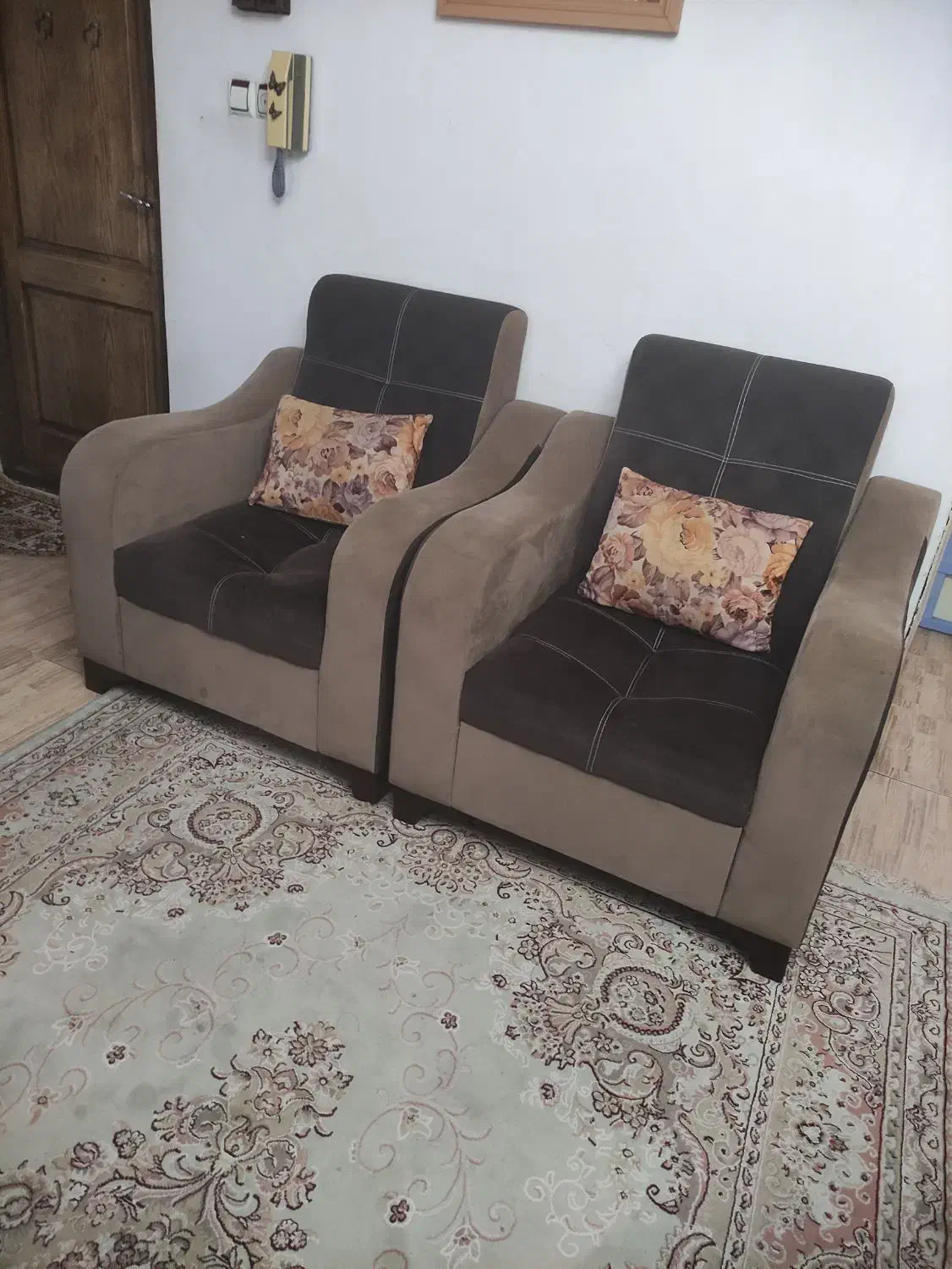 مبلمان 7نفره|مبلمان خانگی و میز عسلی|شفت, |دیوار