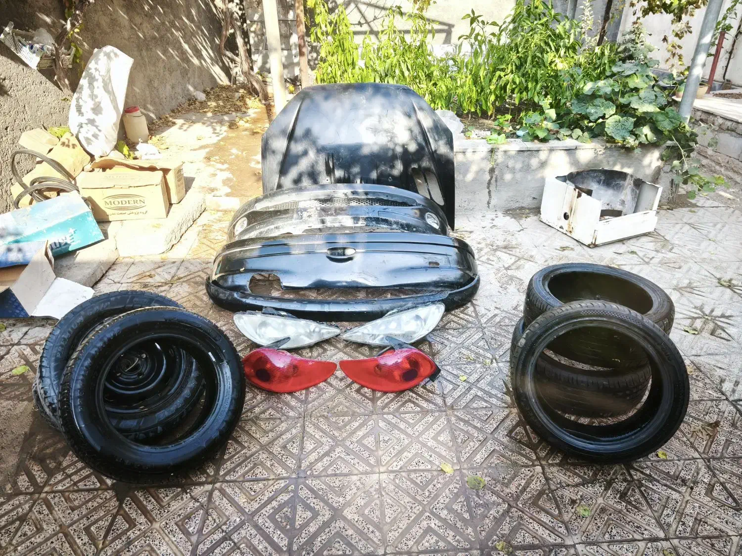 لوازم جانبی ۲۰۶|قطعات یدکی و لوازم جانبی|خوی, |دیوار