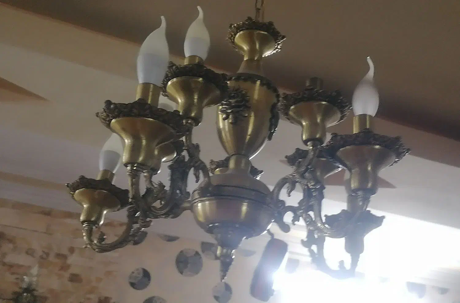 لوستر|لوستر و چراغ آویز|بجنورد, |دیوار