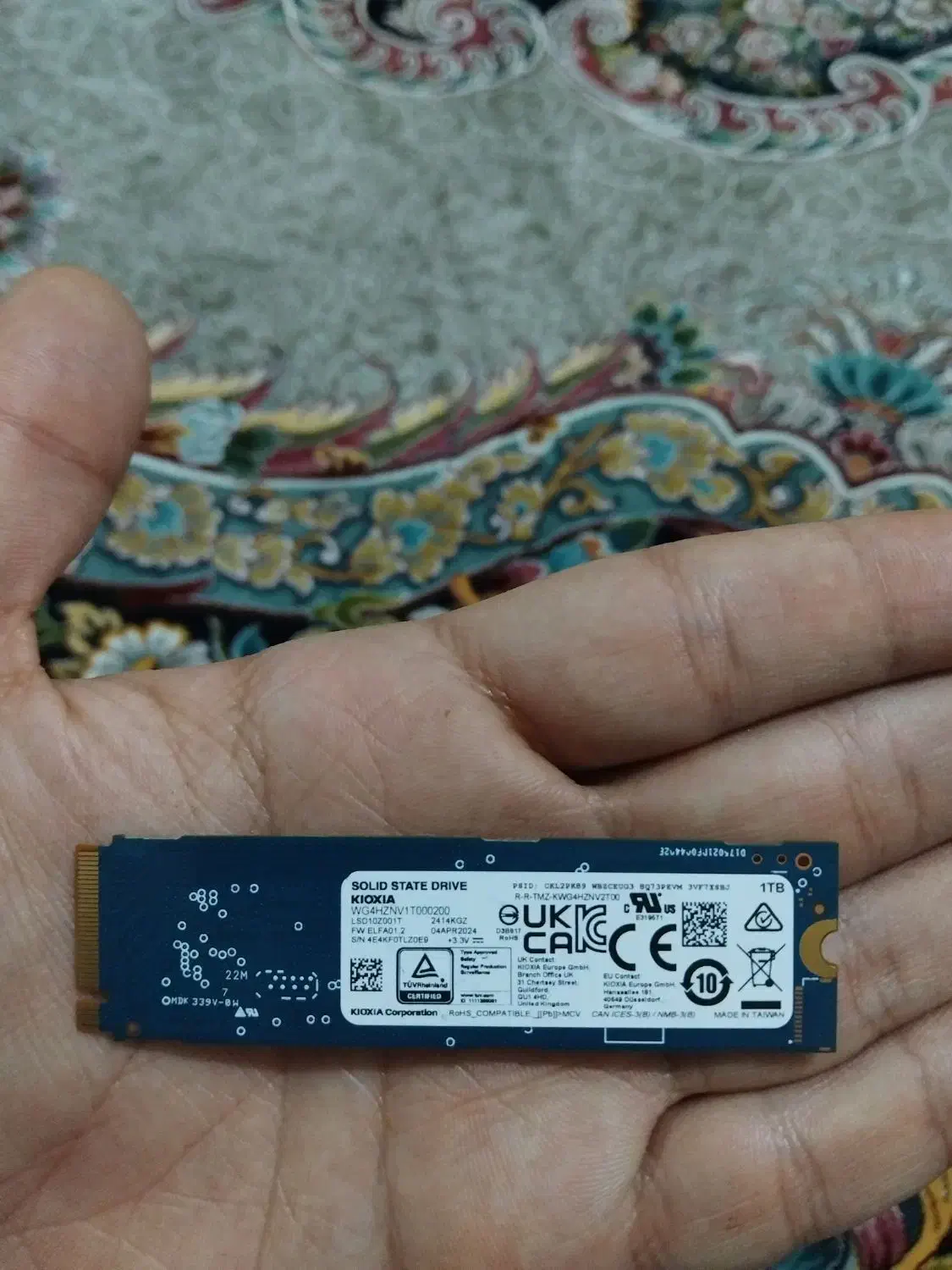 هارد ssd m.2 1tra|قطعات و لوازم جانبی رایانه|شهریار, شهریار|دیوار