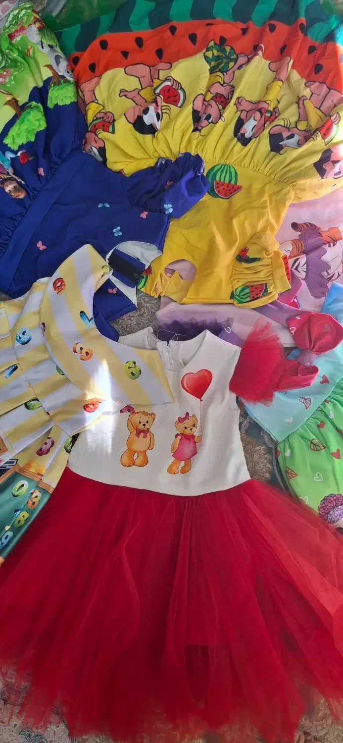 لباس دخترانه و پسرانه با تم تولد|لباس|قم, خاکفرج|دیوار