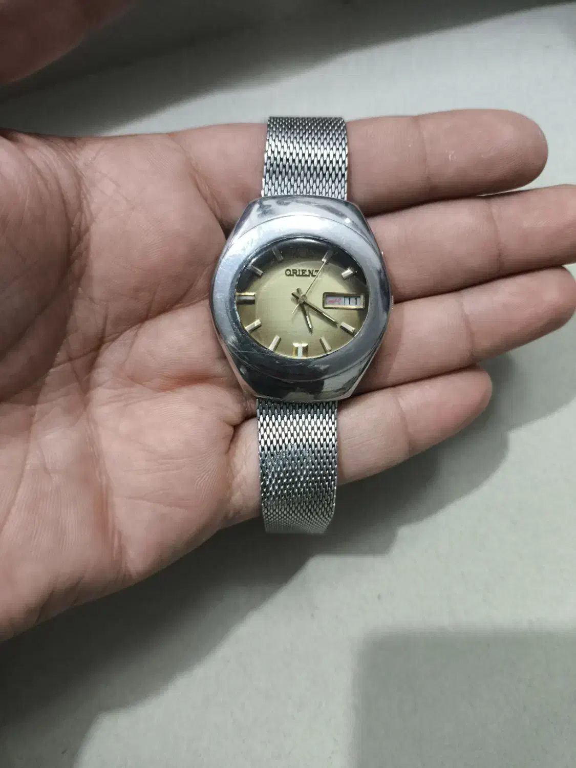 ساعت اورینت آپولو نبضی قدیمی عتیقه سیکو|ساعت|قم, امامزاده ابراهیم|دیوار