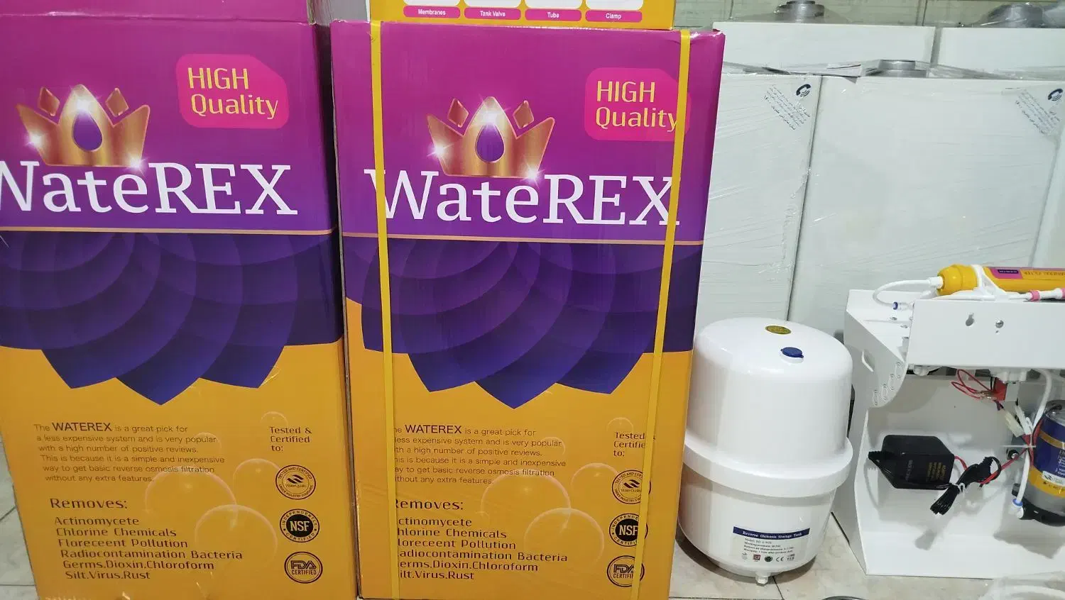 تصفیه آب خانگی 6مرحله واترکس|آب‌سردکن و تصفیه آب|شهریار, شهرک وائین|دیوار