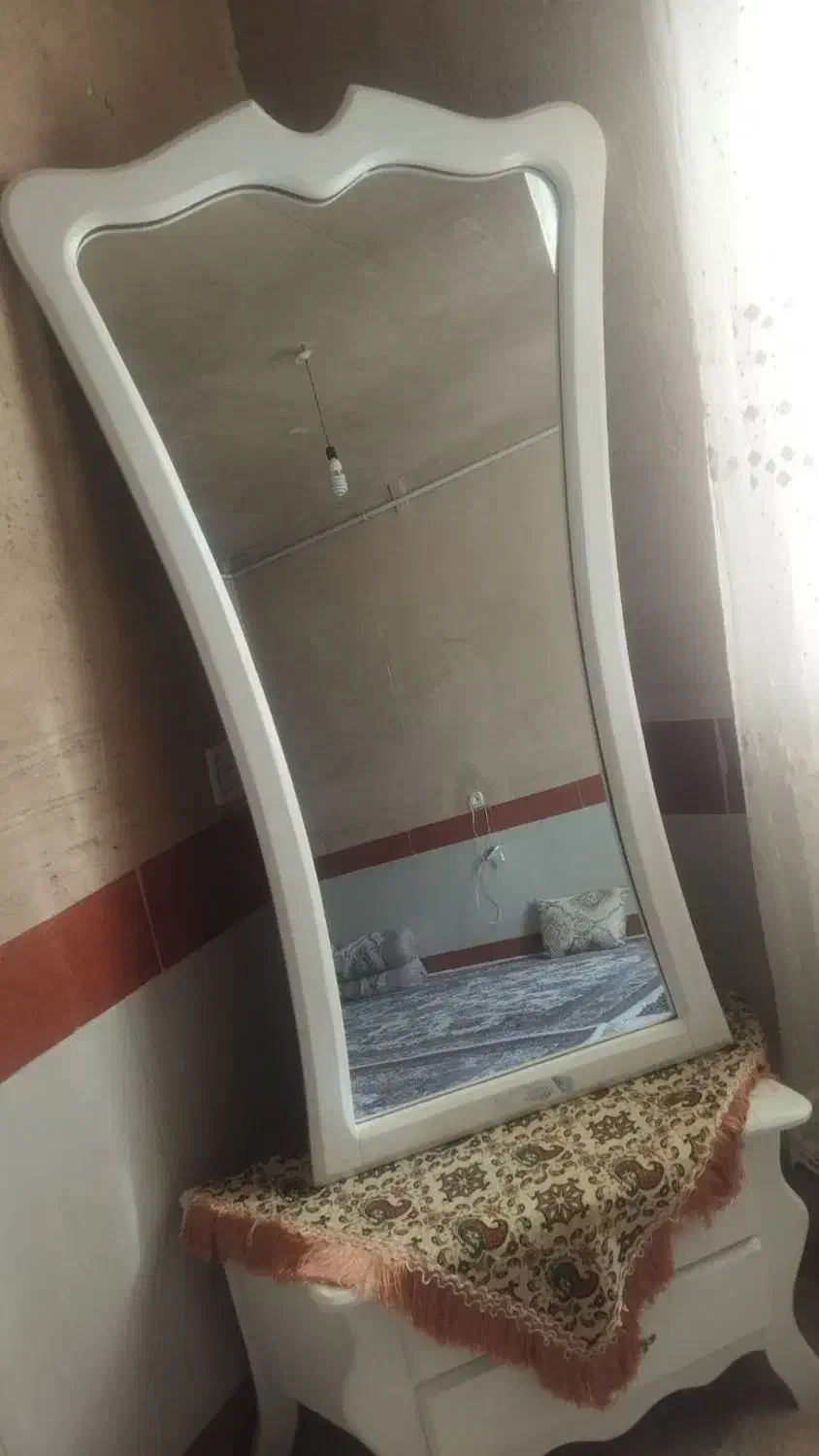 آینه و کنسول در حد نو|مبلمان خانگی و میز عسلی|جوانرود, |دیوار