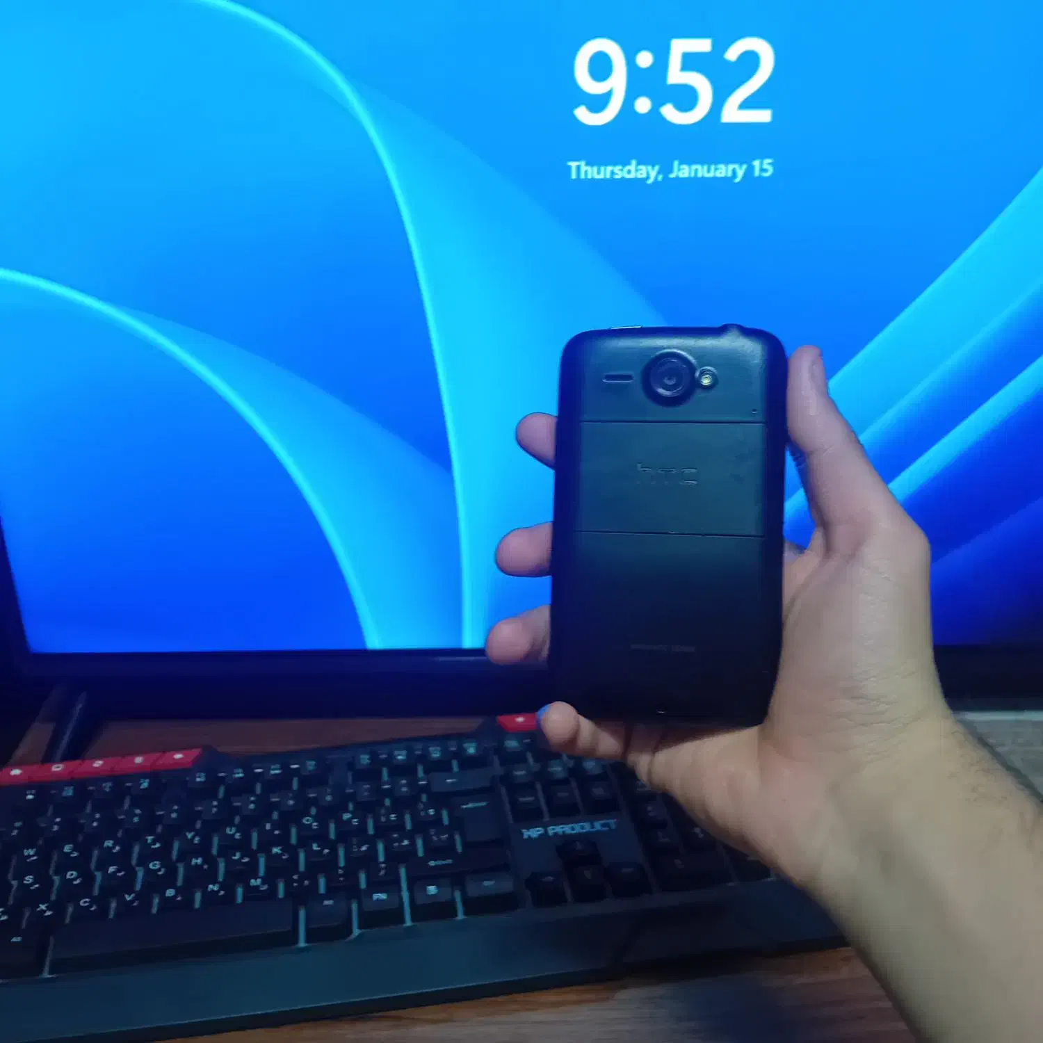 گوشی HTC  CHACHA مشکی|موبایل|تهران, استخر|دیوار