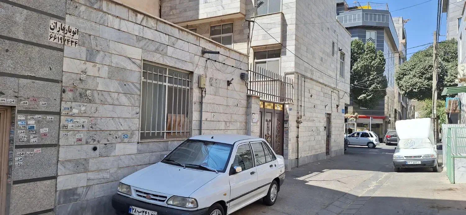 ۱۳۰متر زمین ۲باب مغازه ۲ طبقه مسکونی با جواز ساخت|فروش زمین و ملک کلنگی|تهران, شهرک ولیعصر جنوبی|دیوار