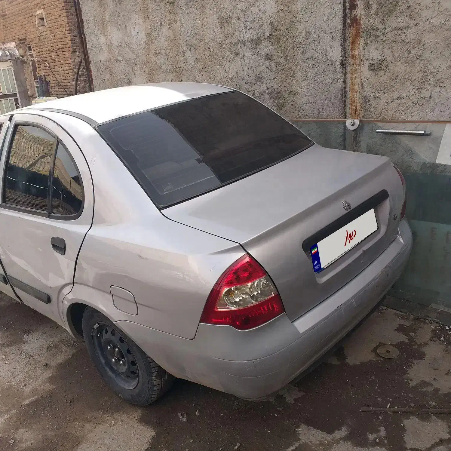 تیبا ۹۵ تصادفی|خودرو سواری و وانت|خرمآباد, |دیوار