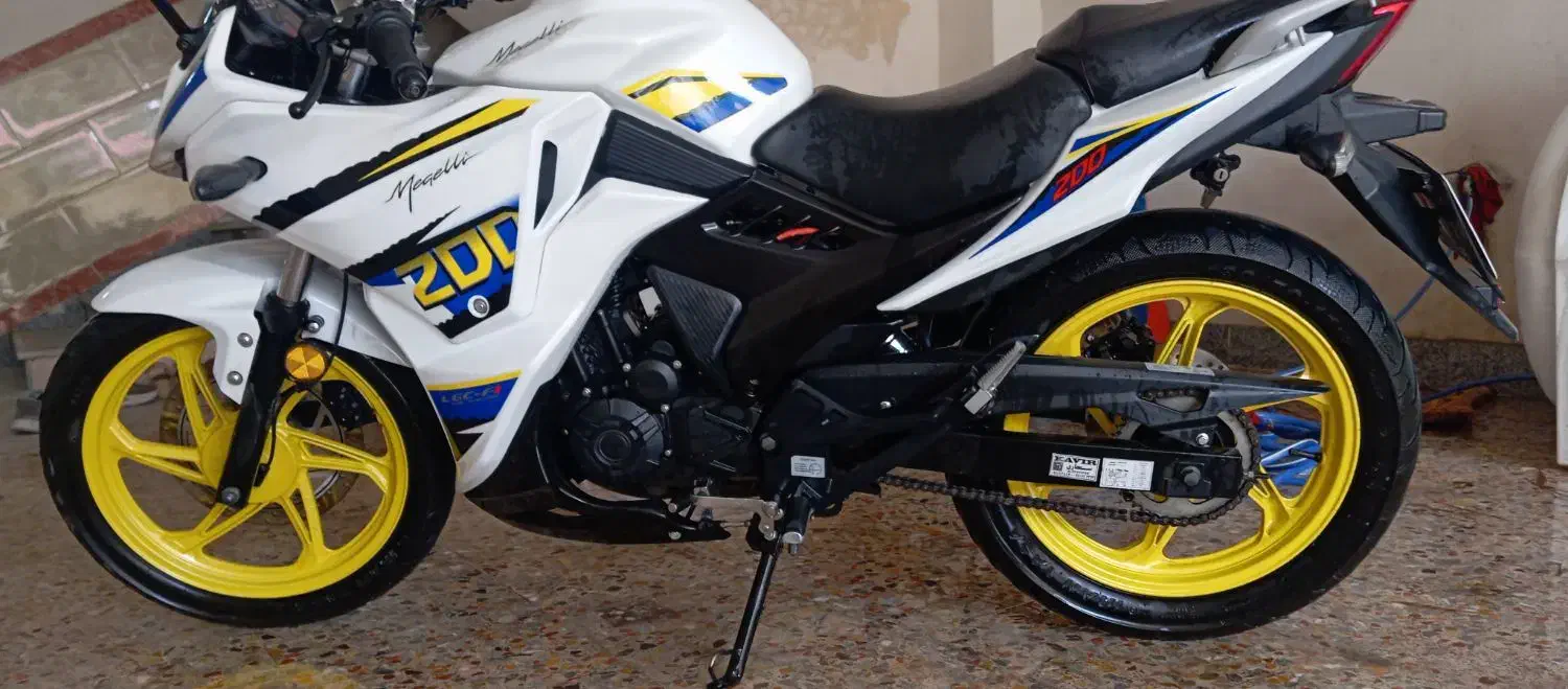 فروش موتور مگلی ۲۰۰ در حد نو|موتورسیکلت|جویبار, |دیوار